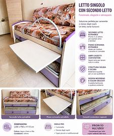 Letto salvaspazio