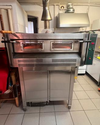 Forno cuppone a gas per pizzeria