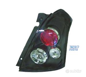 FANALI SUZUKI SWIFT 05-08 FONDO NERO