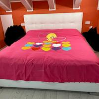 LETTO MATRIMONIALE KING SIZE CONTENITORE