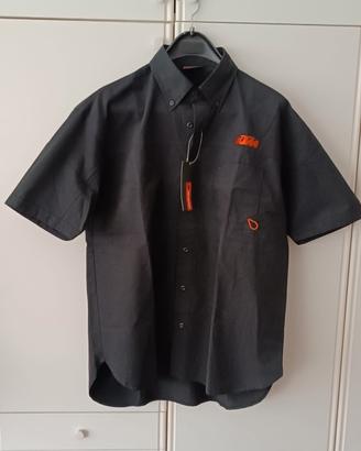 camicia maniche corte 2XL KTM Duke  Nera  nuova 