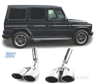 TERMINALE SCARICO SPECIFICO MERCEDES G W463 89- LO