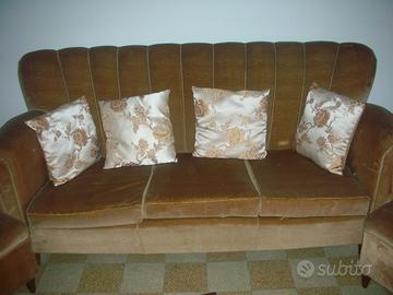 divano velluto 3 posti