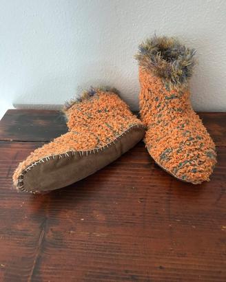 Babbucce handmade multicolor n. 36