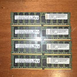 Banchi Memorie LENOVO 4x16 gb RDIMM 64gb 2133mhz