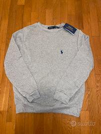 maglione girocollo ralph lauren grigio