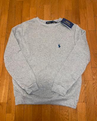maglione girocollo ralph lauren grigio