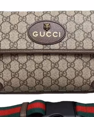marsupio Gucci in pelle monogram