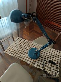 Lume da scrivania a braccio regolabile vintage 