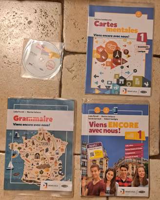 libri scolastici francese scuola media 