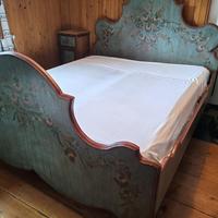 Letto matrimoniale stile montagna