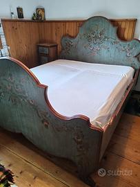 Letto matrimoniale stile montagna