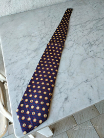 Cravatta Trussardi uomo colore blu nuova