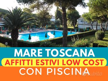 Appartamenti giugno luglio agost Marina di Bibbona