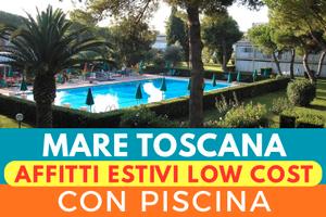 Appartamenti giugno luglio agost Marina di Bibbona