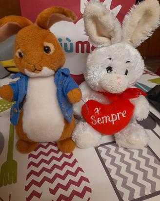 peluche coniglietti