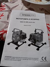 MotoPompa per tirare acqua