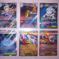 Lotto di 6 Carte Pokemon ITA Mega Ex Holo Rare