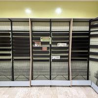 Scaffali espositori in metallo componibili