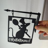 Cartello Retatouille film animazione