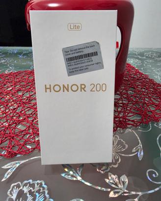 Cellulare Honor 200 lite 256gb Cyan lake
