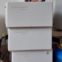 3 batterie solarwatt fotovoltaico