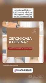 Nuovo Studenato a Cesena offre residenze studenti