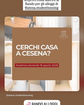Nuovo Studenato a Cesena offre residenze studenti