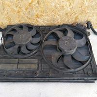 Elettroventole radiatore acqua vw Touran 2008
