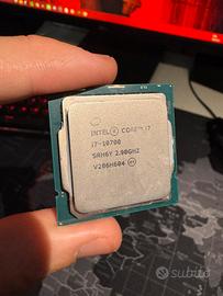 Processore intel core i7-10700 (tray) testato