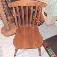 sedie in legno massello 