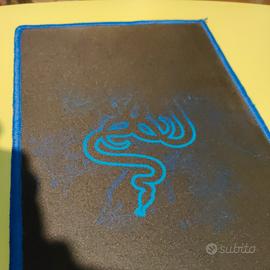 Mousepad logo Razer tappetino mouse antiscivolo