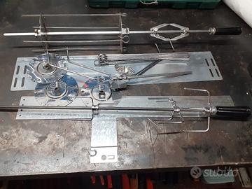 2 kit girarrosto termocamino ctm