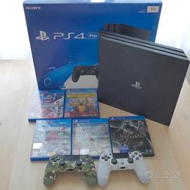 PS4 Pro 1TB – 2 Controller DualShock + 5 Giochi