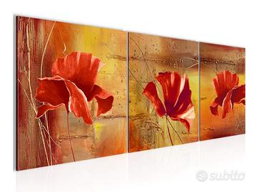 quadro Runa Art raffigurante splendidi papaveri 