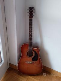 Chitarra acustica amplificata