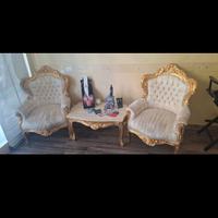 Set poltrone e tavolino