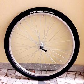 Ruota MTB 26" Decathlon completa