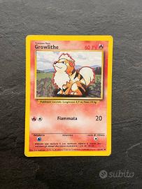 Carta Pokémon vintage Growlithe 28/102