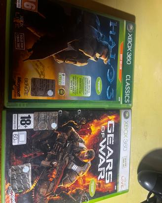 Giochi xbox 360  halo 3 / gear of war
