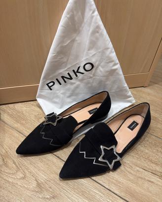 Ballerine Pinko Notte Stellata nere in camoscio 40