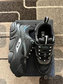 Sneakers Dior B22 Nere riflettenti