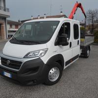 FIAT DUCATO MAXI 7 POSTI + GRU