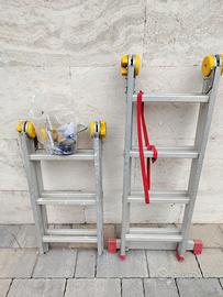Scala trasformabile alluminio Faraone
