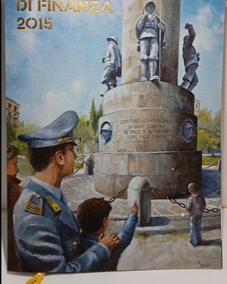Calendario storico Guardia di Finanza 2015