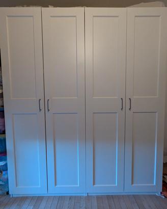 Ante GRIMO bianche per armadio Ikea PAX 50x229