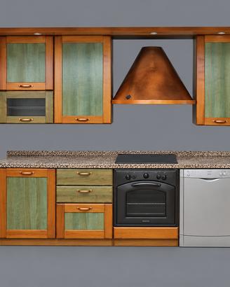 cucina lineare completa