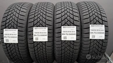 4 Pneumatici 195/55 R16 Matador Nordica