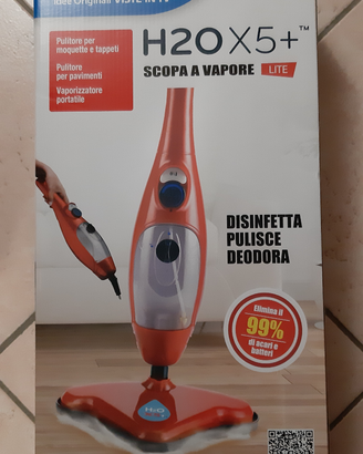 Scopa a vapore h20 x5 lite