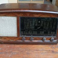 Radio antica a valvole  FUNZIONANTE 